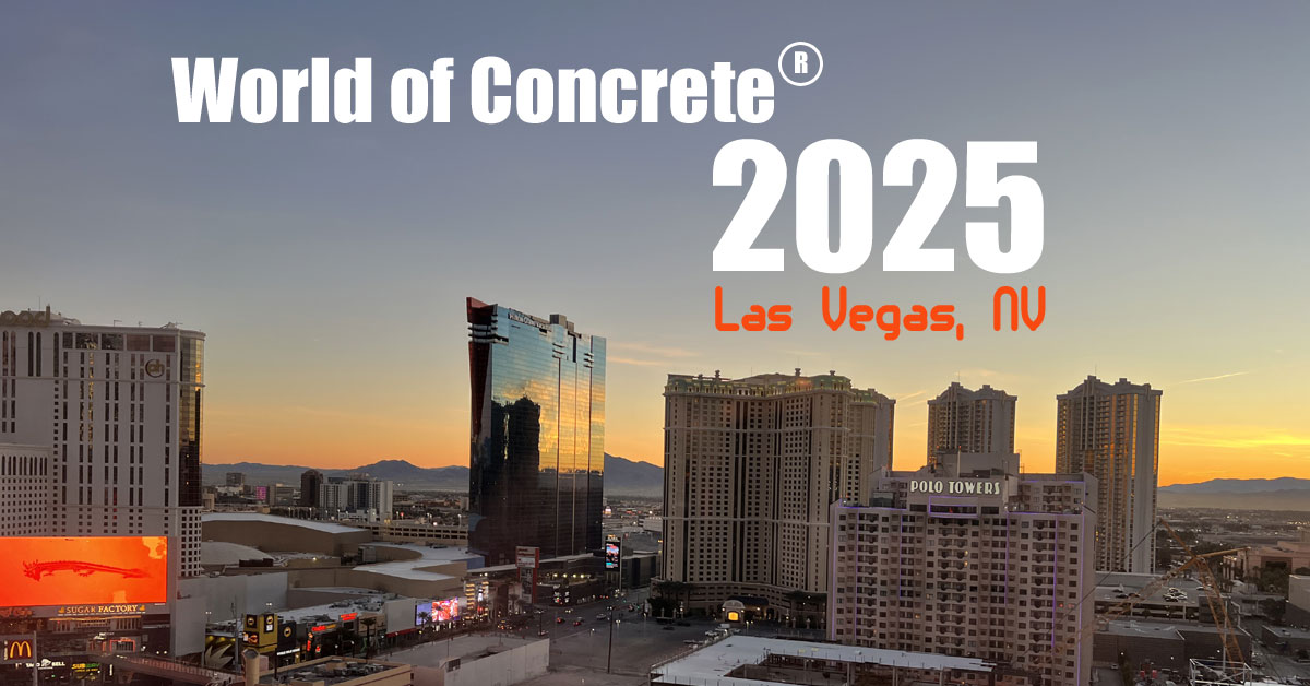 AceForeman will be at World of Concrete 2025, Las Vegas, NV